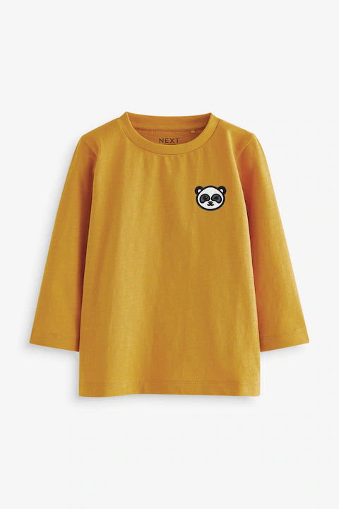 Multi Animal Long Sleeve T-Shirts (5 Pack )