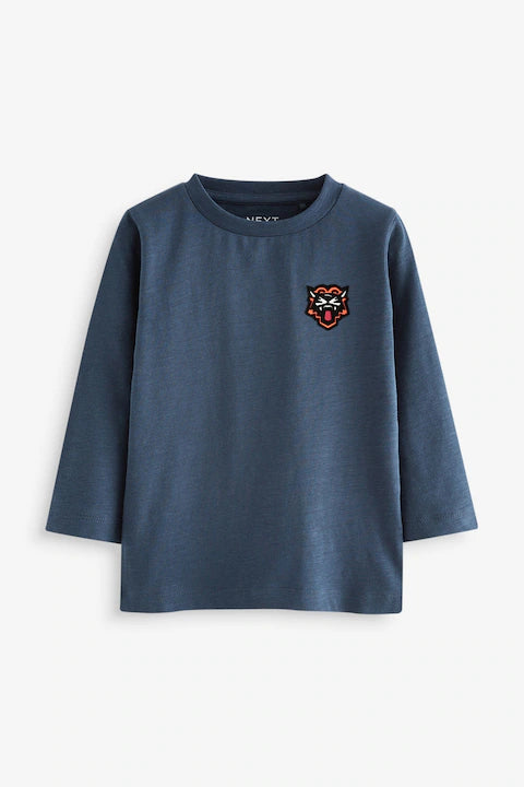 Multi Animal Long Sleeve T-Shirts (5 Pack )