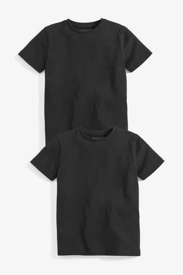 Short Sleeve Cotton T-Shirts 2 Pack