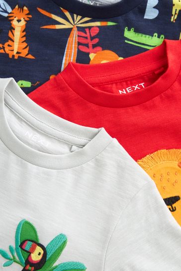 Short Sleeve Character T-Shirts 3 Pack