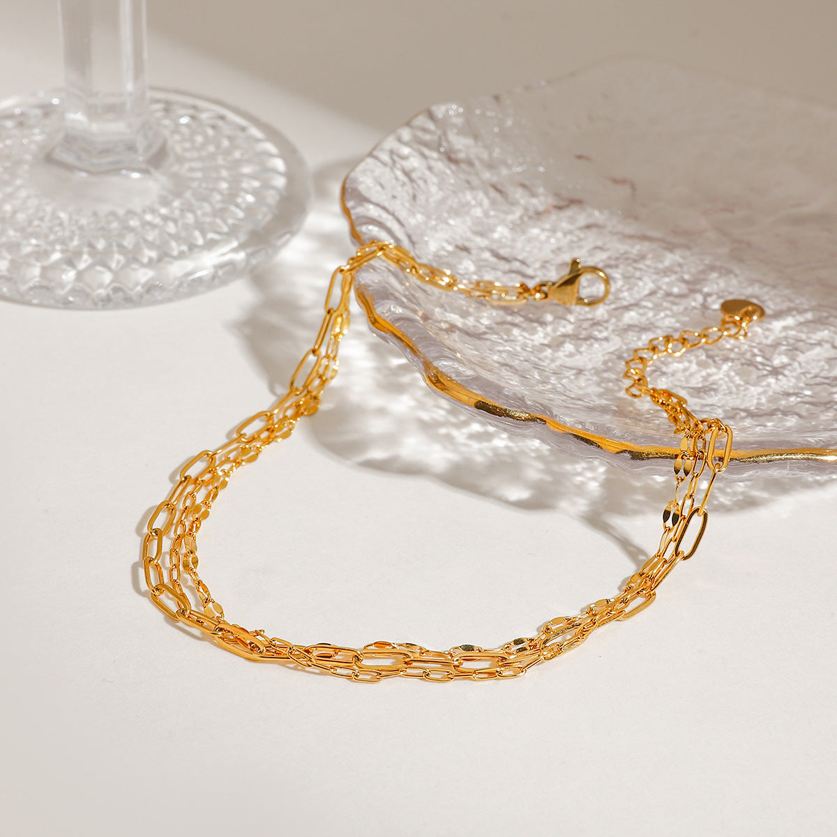 3 Layered Anklet