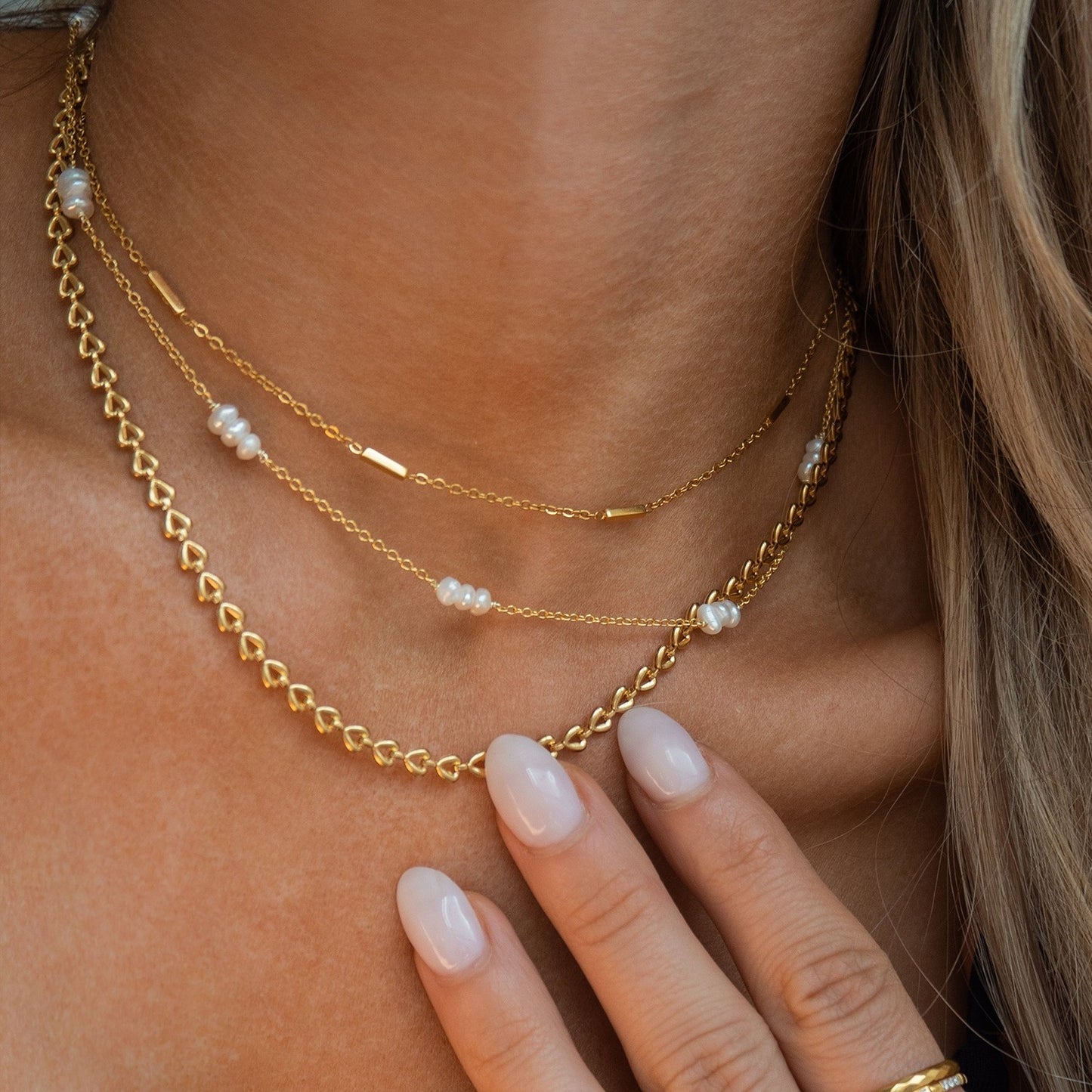 Bijoux Gold Dainty Necklace