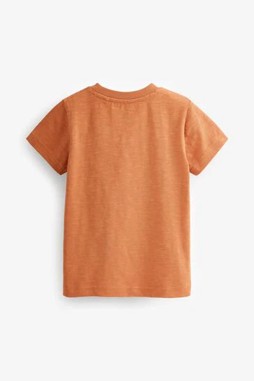 Monochrome Character Short Sleeves T-Shirts 4 Pack