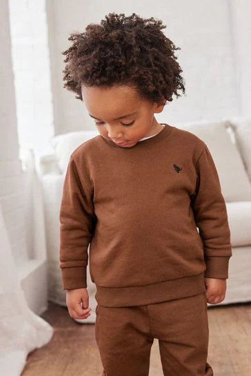 Jersey Sweatshirt And Joggers Set