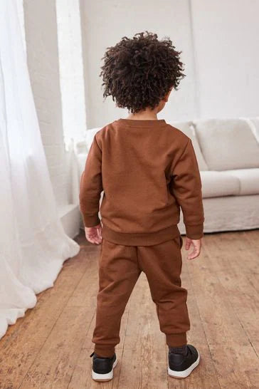 Jersey Sweatshirt And Joggers Set