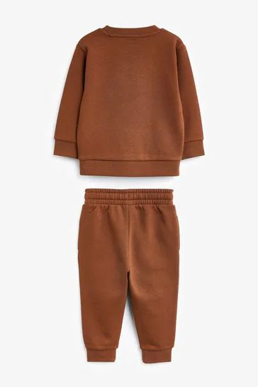 Jersey Sweatshirt And Joggers Set