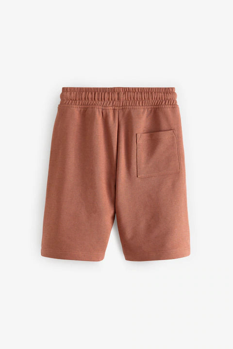 Brown Rust 1 Pack Basic Jersey Shorts