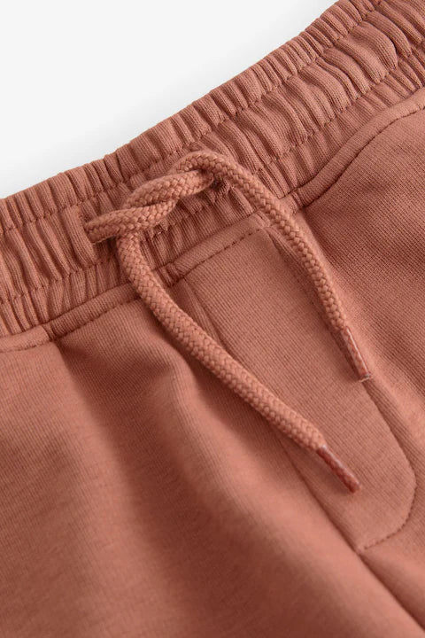 Brown Rust 1 Pack Basic Jersey Shorts