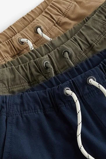 Pull-On Shorts 3 Pack