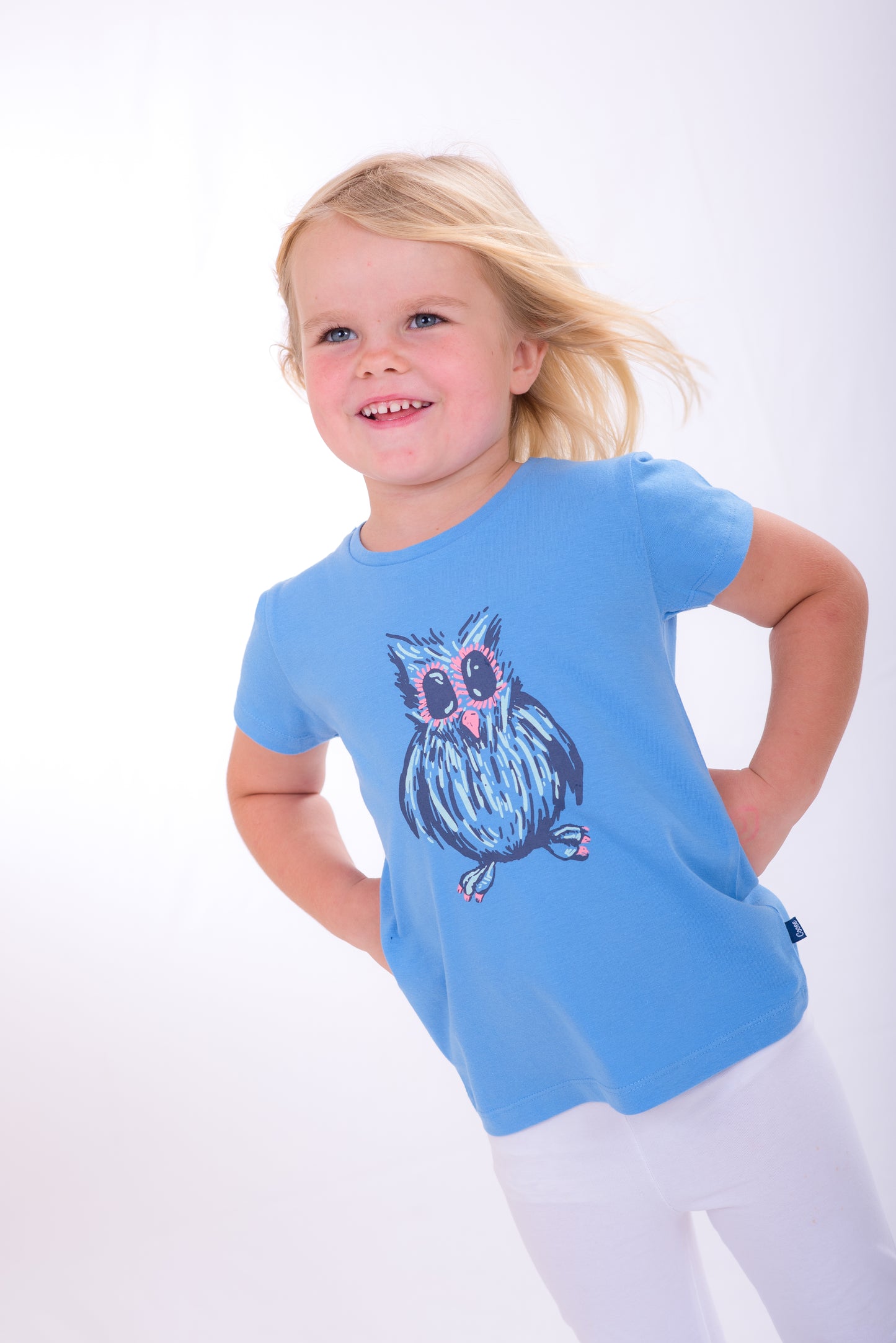 Blue Owl - Short Sleeved T-shirt