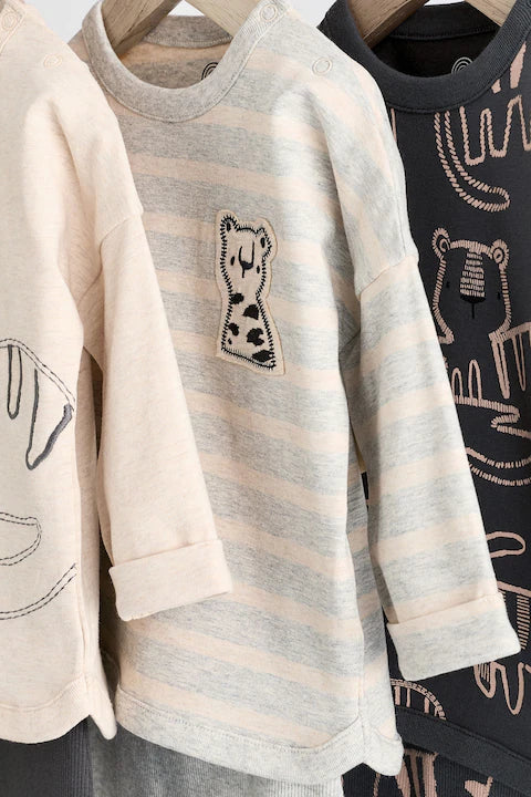 Mono Tiger Top and Leggings Baby -3 set Pack