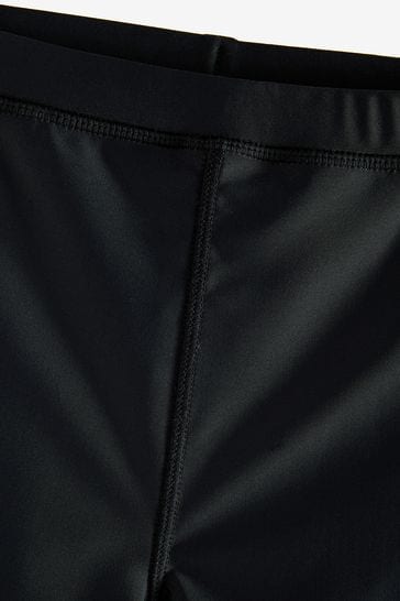 Black Light Stretch Swim Shorts(tights)