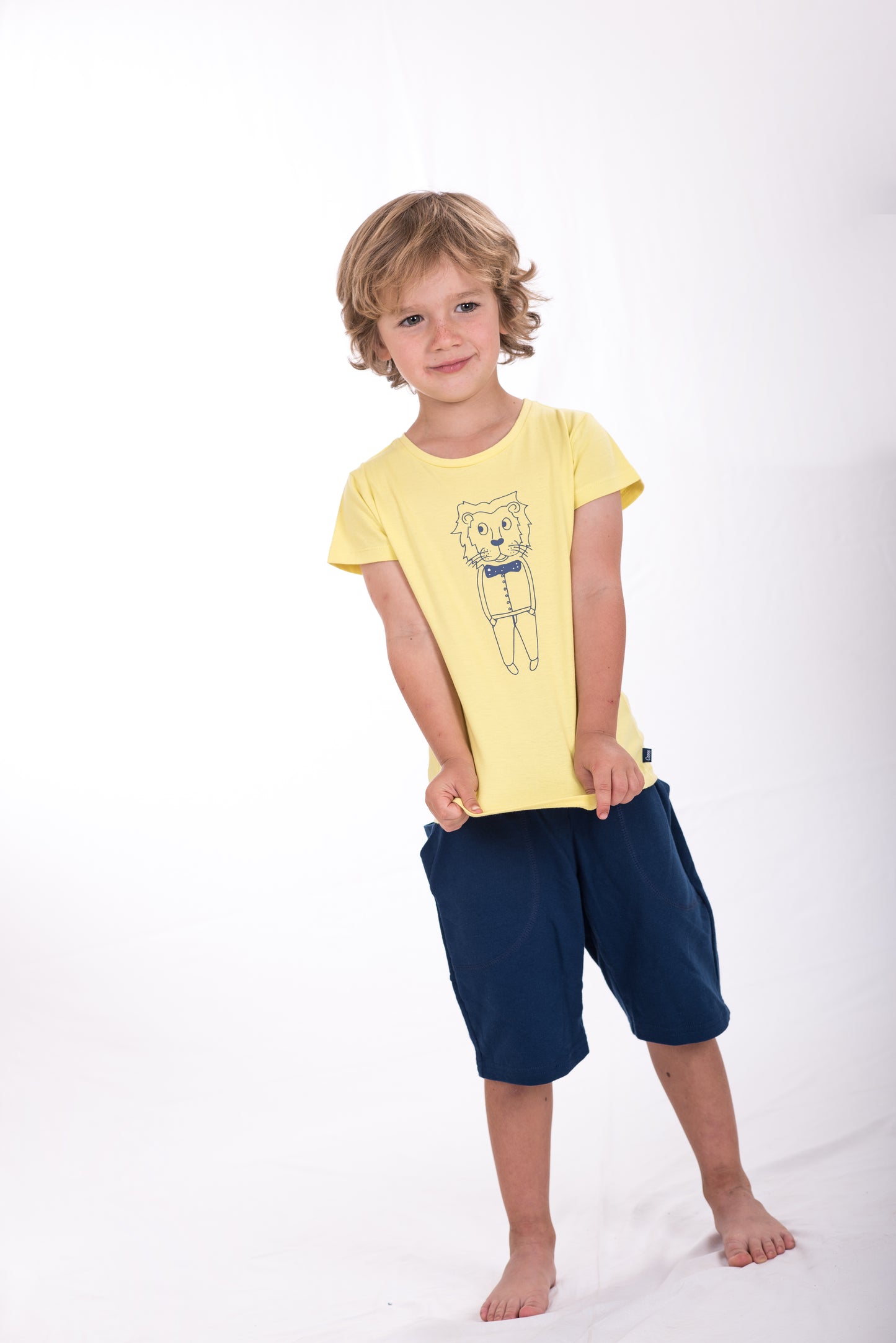 Firey Lion - Short Sleeved T-shirt