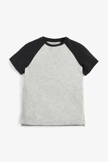 Green/Black Camo 3 Pack Raglan T-Shirts