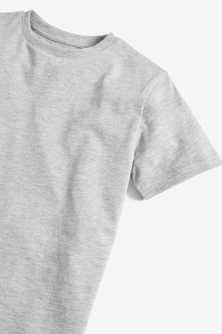 Black/White/Grey 3 Pack Short Sleeve T-Shirts
