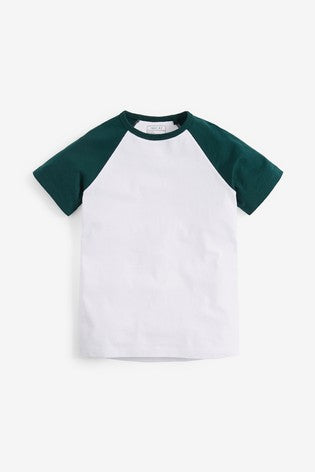 Multi 4 Pack Raglan T-Shirts