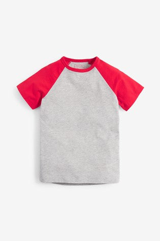 Multi 4 Pack Raglan T-Shirts