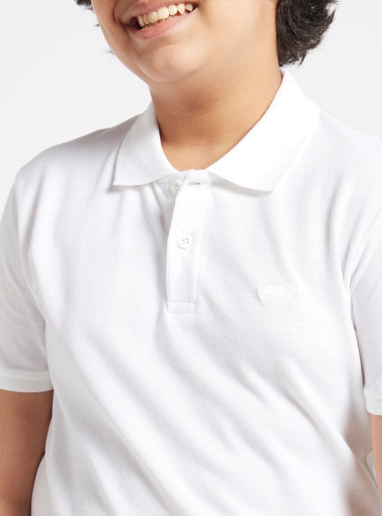 White Polo T-Shirt