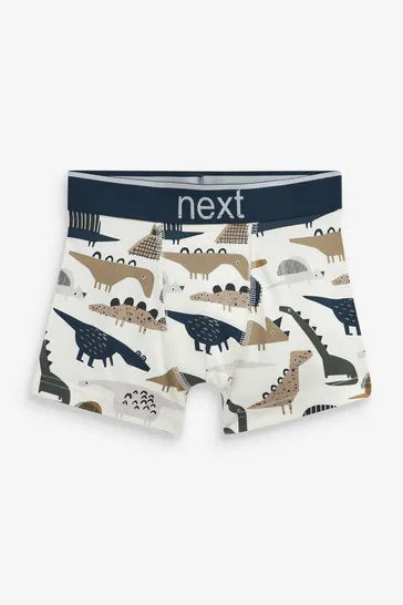 Natural Dino Camouflage Trunks 5 Pack