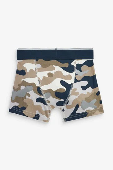 Natural Dino Camouflage Trunks 5 Pack