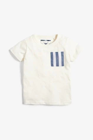 5 Pack Textured T-Shirts