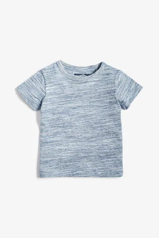 5 Pack Textured T-Shirts