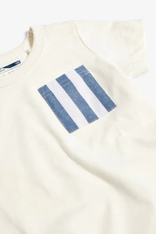 5 Pack Textured T-Shirts