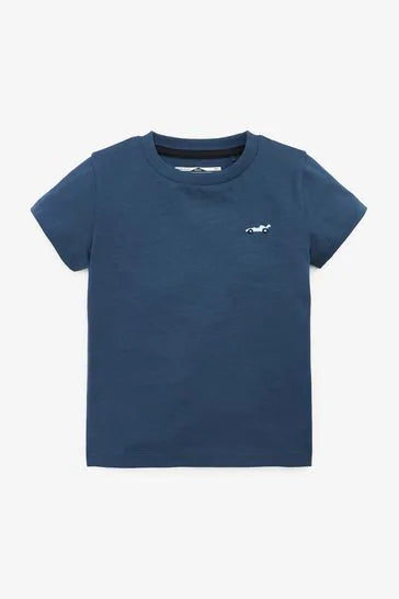 Blue-5 Pack Short Sleeve T-Shirts