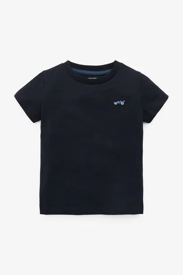 Blue-5 Pack Short Sleeve T-Shirts