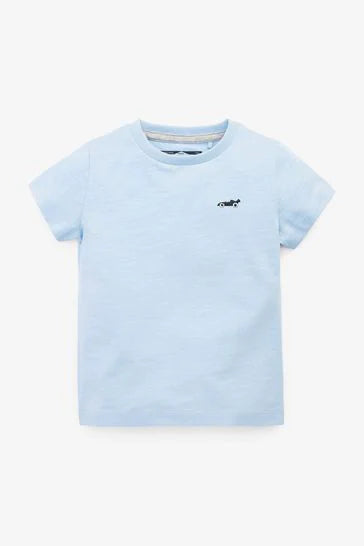 Blue-5 Pack Short Sleeve T-Shirts