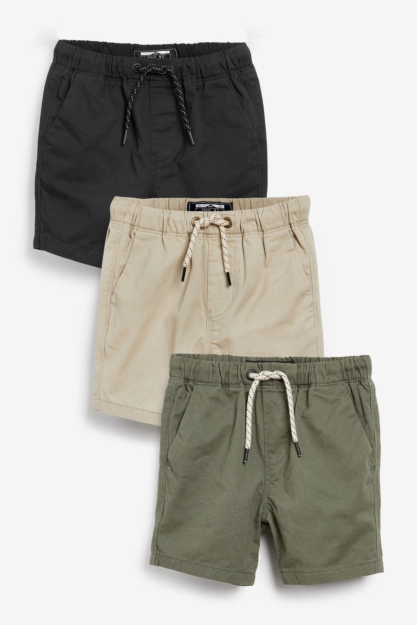 Pull-On Shorts 3 Pack