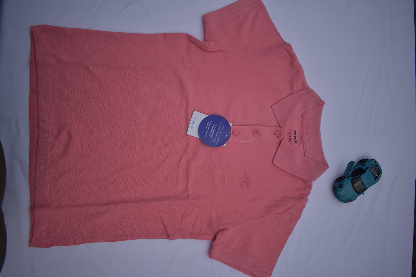 Plain Pink Polo T-Shirt