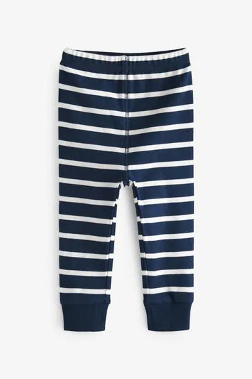 Blue/White London Dino Bus 3 Pack Snuggle Pyjamas