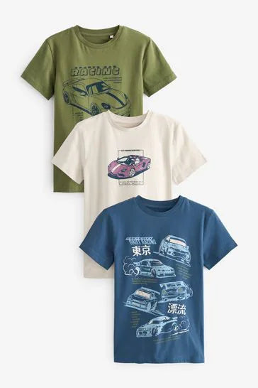 Graphic T-Shirts 3 Pack