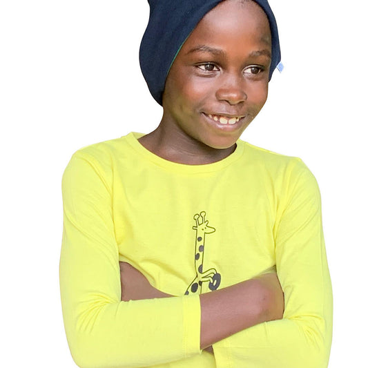 Yellow Giraffe -  Long Sleeved T-shirt