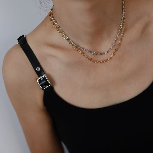 Texture Chain Necklace