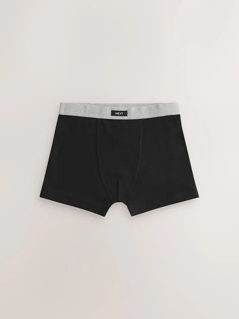 Grey Soft Waistband Trunks 5 Pack