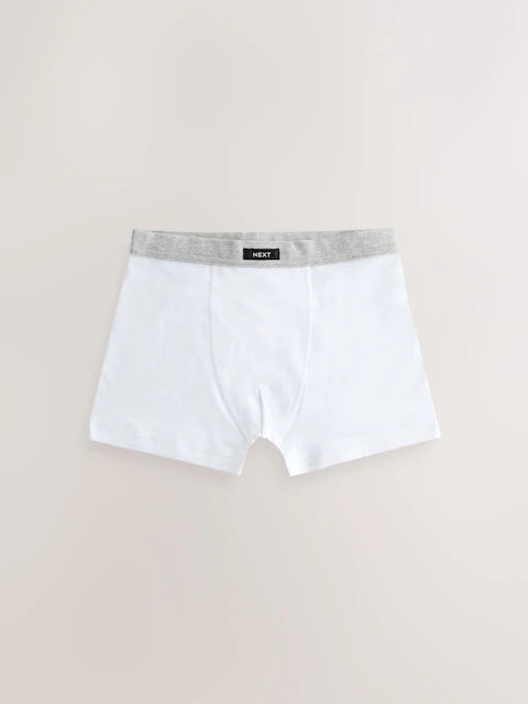 Grey Soft Waistband Trunks 5 Pack