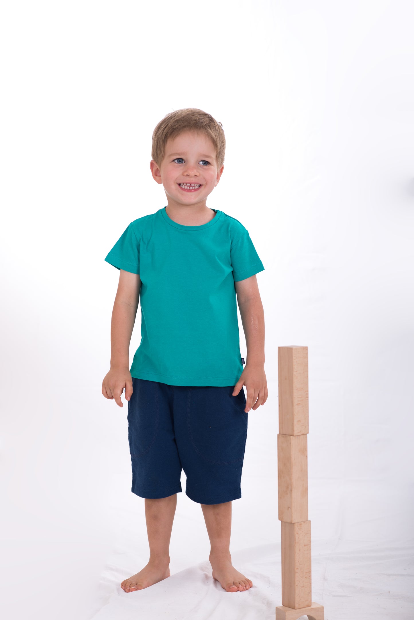 Plain Green - Short Sleeved T-shirt