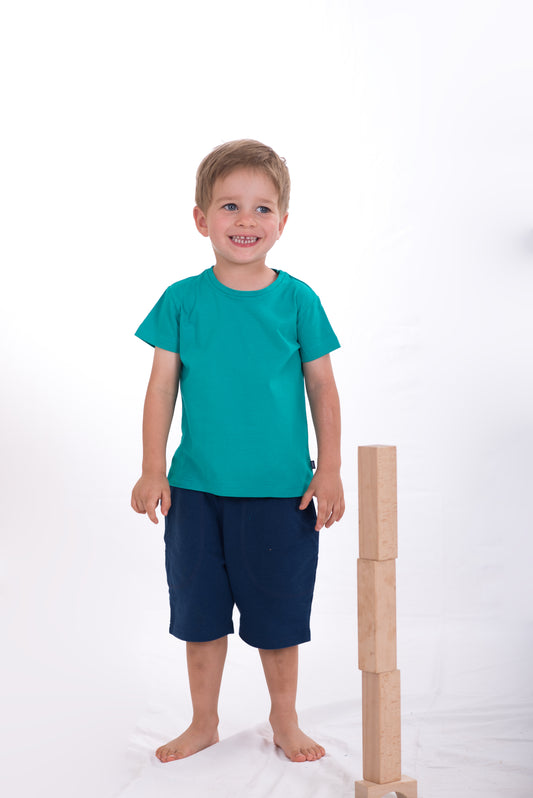 Plain Green - Short Sleeved T-shirt