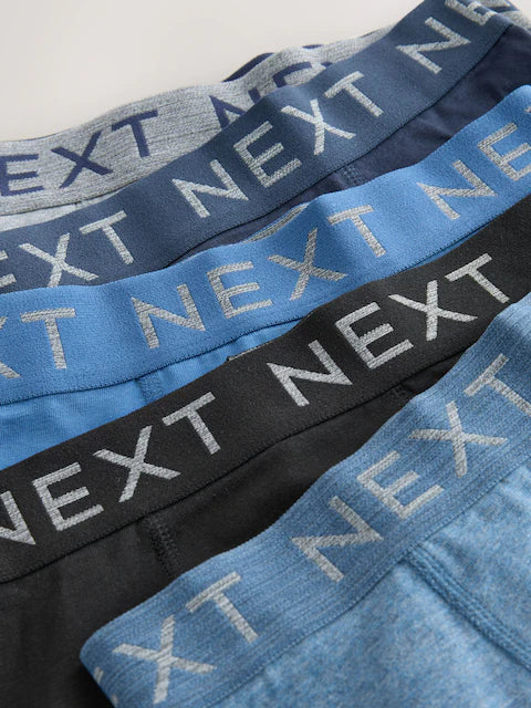 Blue/Grey Trunks 5 Pack