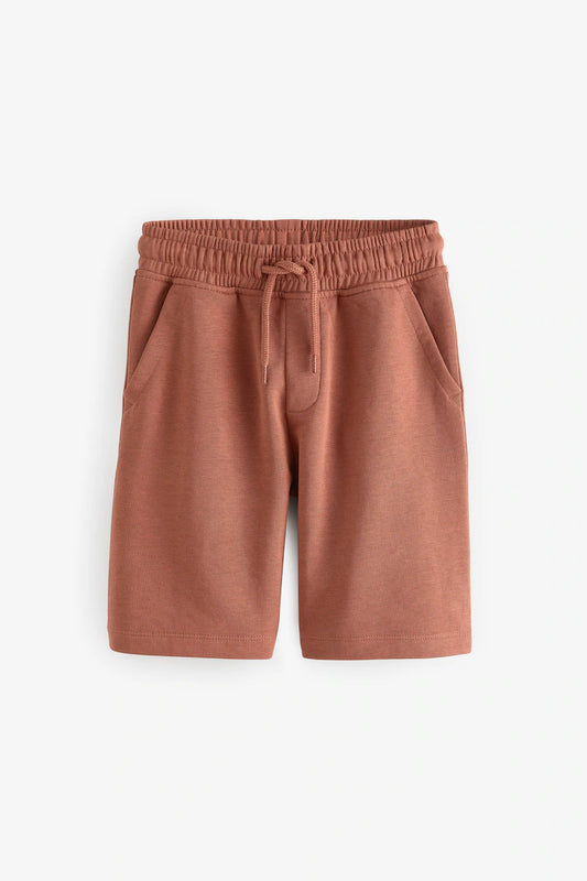 Brown Rust 1 Pack Basic Jersey Shorts