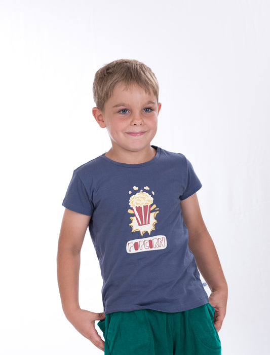 Popcorn - Short Sleeved T-shirt