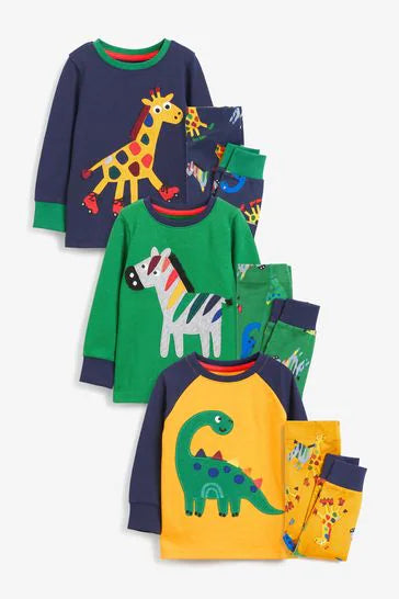 Snuggle Pyjamas 3 Pack
