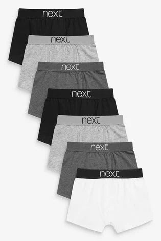 Monochrome- 7 Pack Trunks