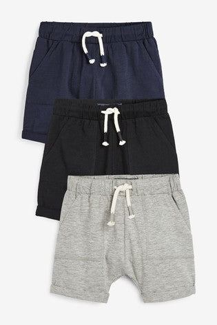 3 Pack Lightweight Jersey Shorts