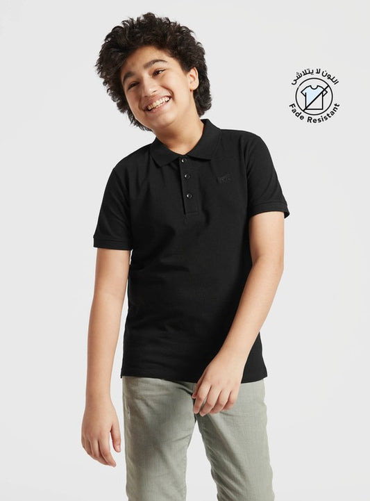 Black Polo T-Shirt