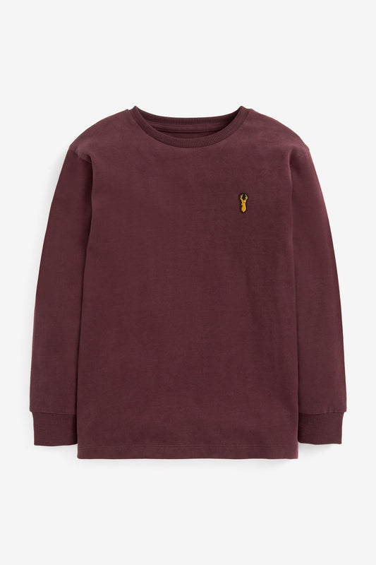 Berry T-shirt Long-Sleeved
